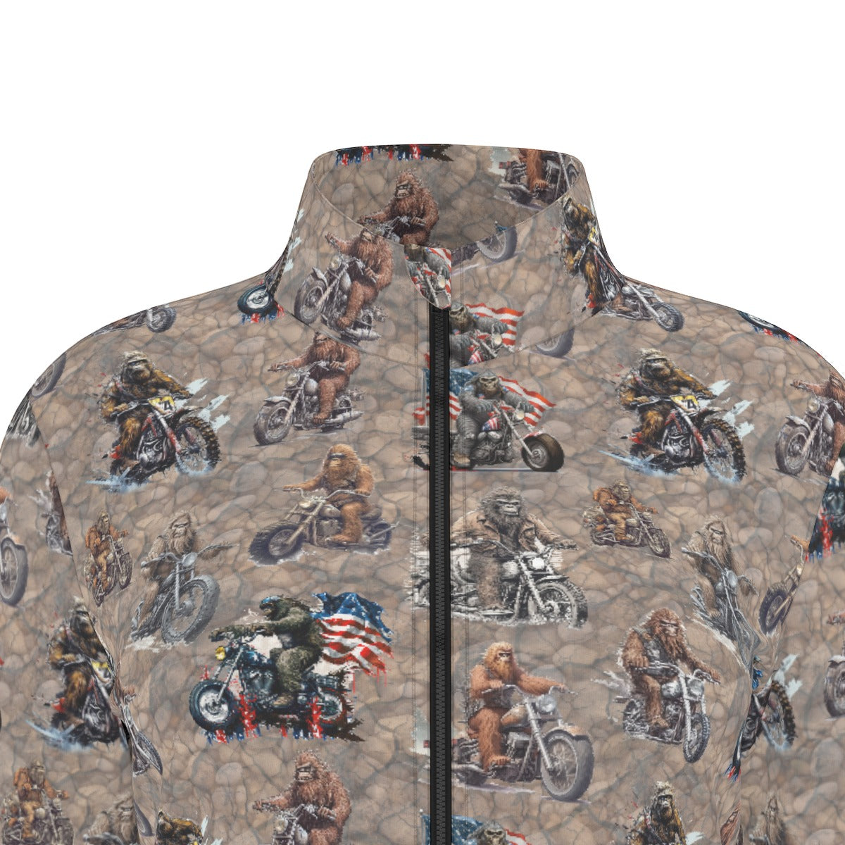 10 Bigfoot / Sasquatch Designs, Women’s Long Sleeve Thumbhole Jacket