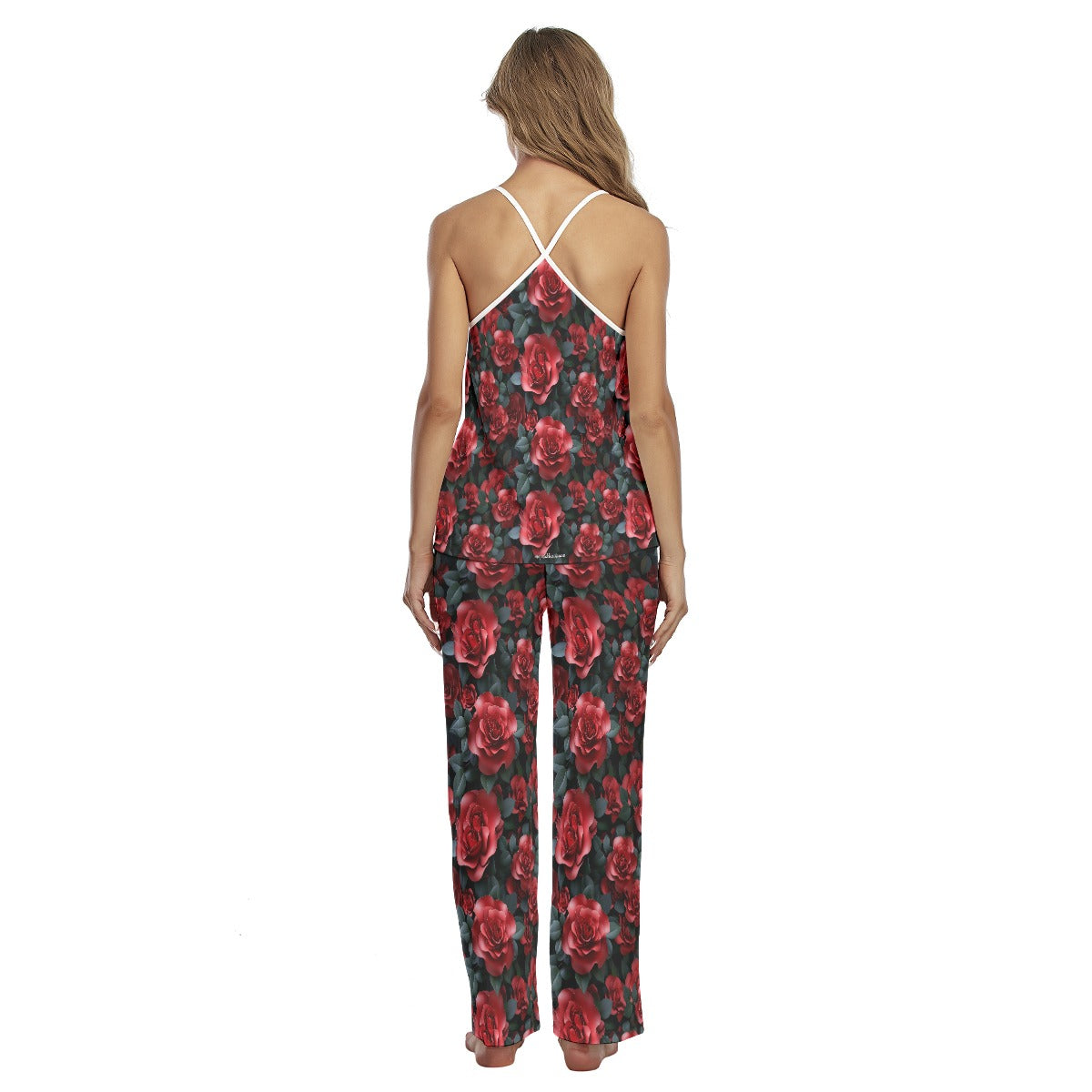 10 Beautiful Flower Designs,  Women's Cami Pajamas Set