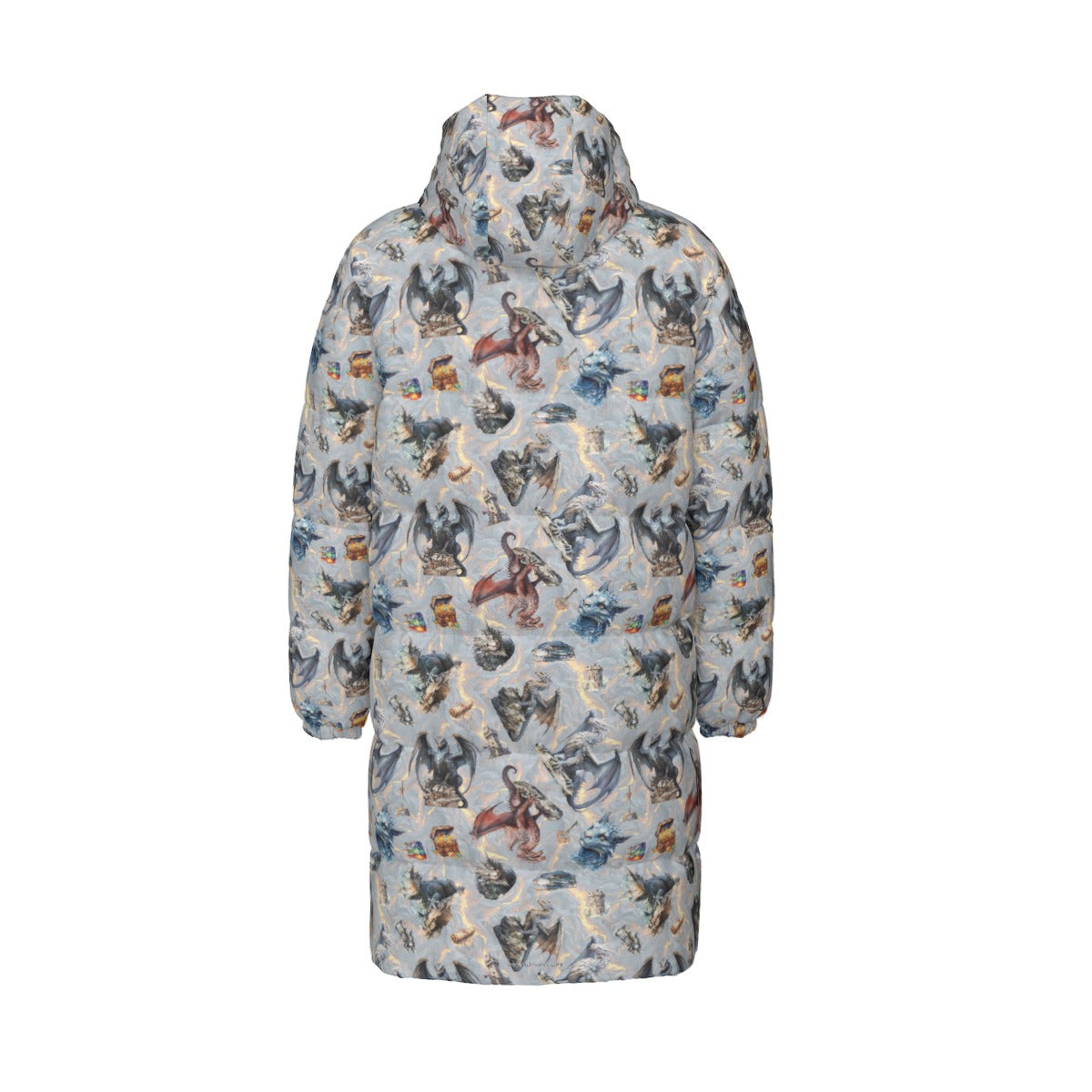 10 Misc Designs, Long Down Jacket / Coat