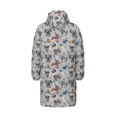 10 Misc Designs, Long Down Jacket / Coat