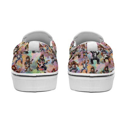 Sasquatch Bigfoot, Women's Slip On Sneakers