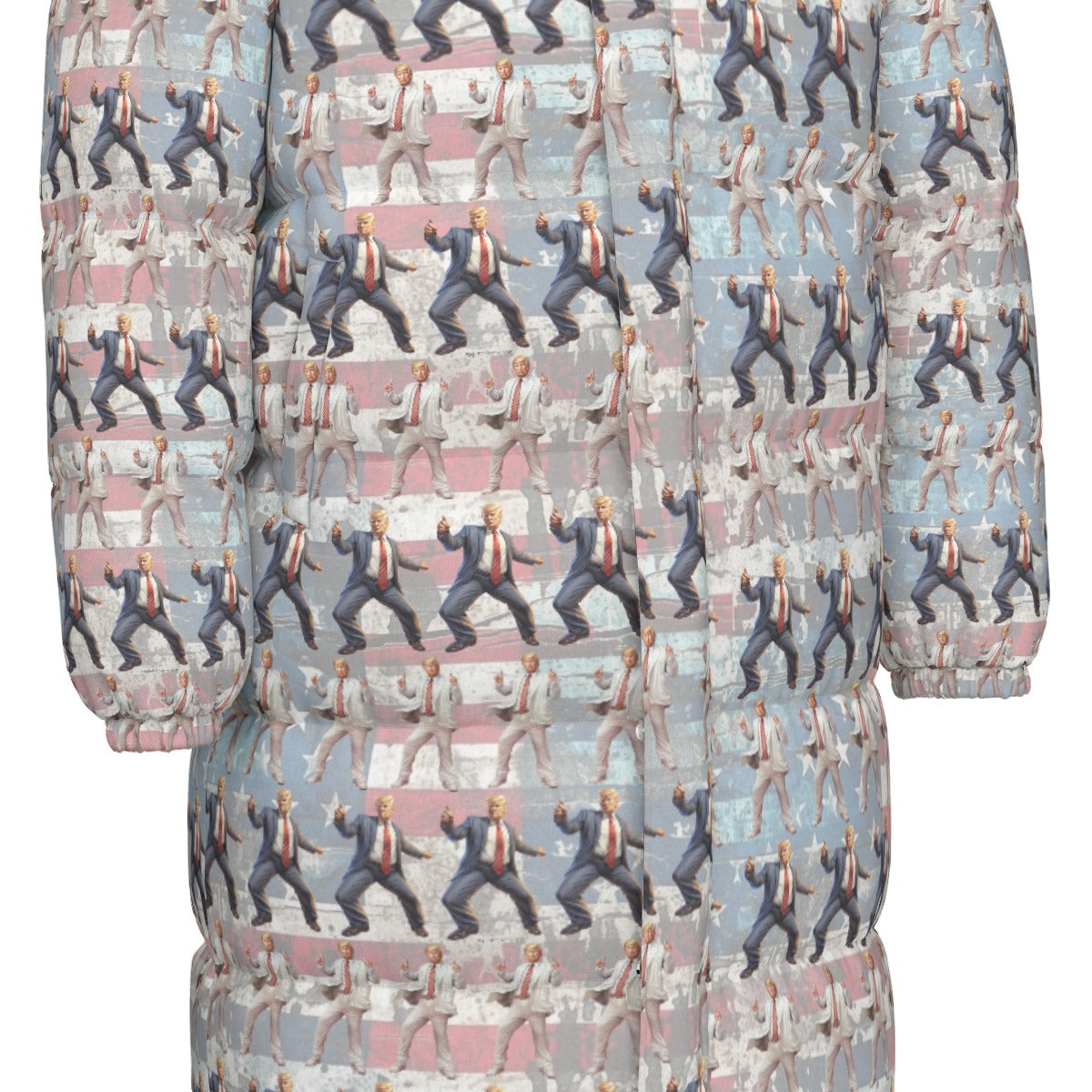 10 Donald Trump Designs, Long Down Jacket / Coat