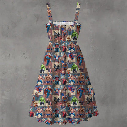 10 Donald Trump Designs, Women’s Ruffle Hem Dress