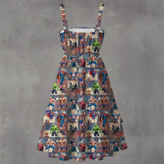 10 Donald Trump Designs, Women’s Ruffle Hem Dress