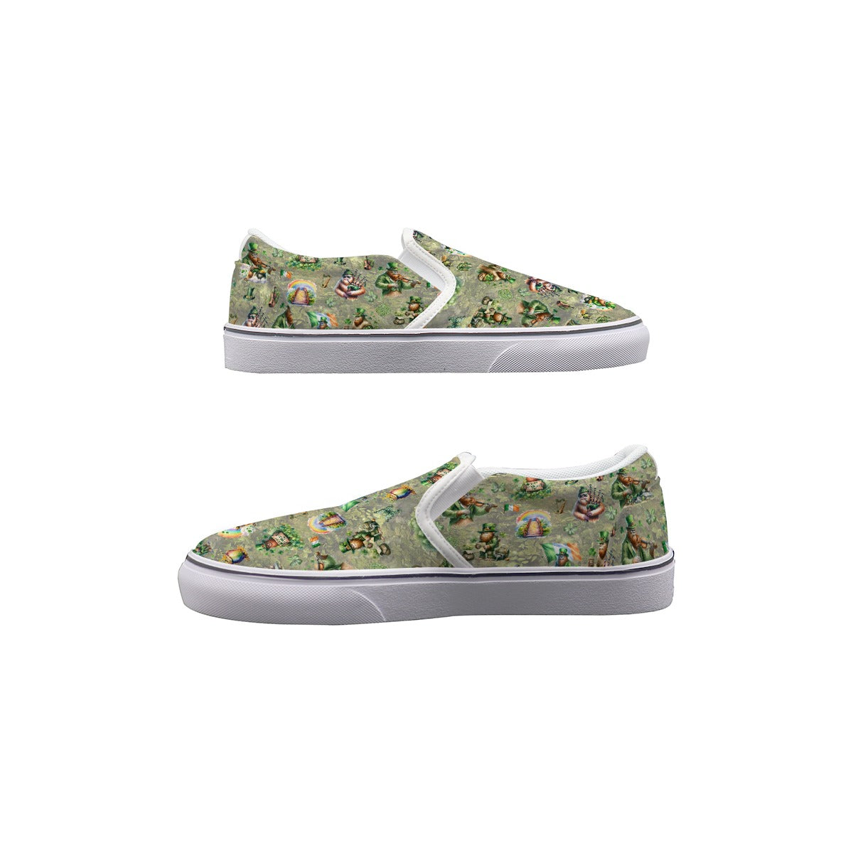 12 Bigfoot Designs Kids Slip On Canvas Sneakers, Slip On Shoes, No Touch Shoes