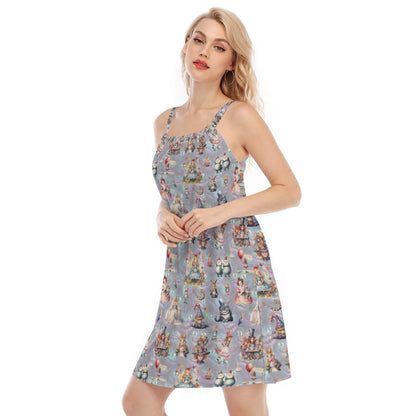 10 Misc Designs, Woman’s Sleeveless Cami Dress