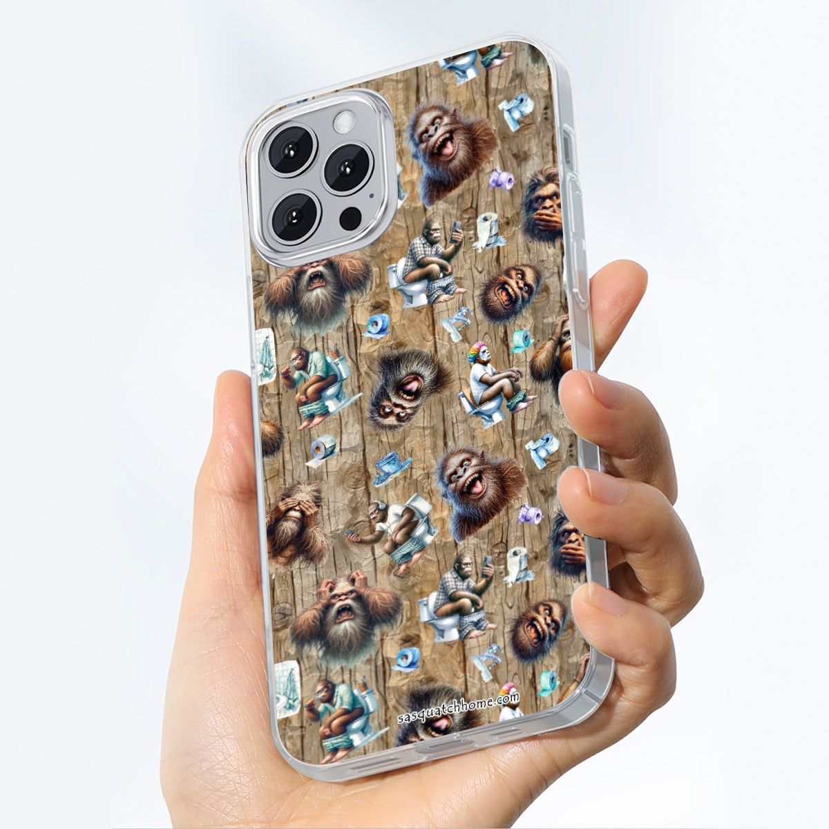 10 Bigfoot / Sasquatch Design, Iphone  14 15 Series Mobile Phone Case