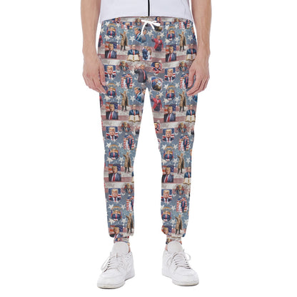 10 Donald Trump Designs, Men’s Sweatpants w/ Back Pocket