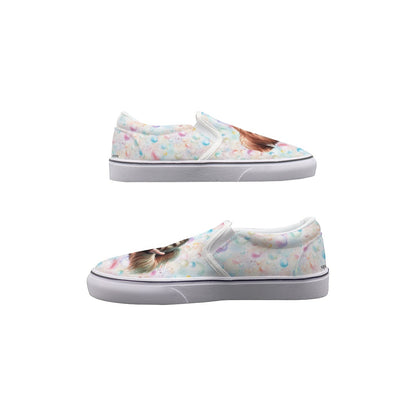 Women's Shesquatch Slip On Sneakers, Sasquatch, Bigfoot