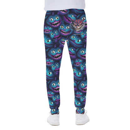 Cheshire Cat Design, Men’s Sweatpants w/ Back Pocket