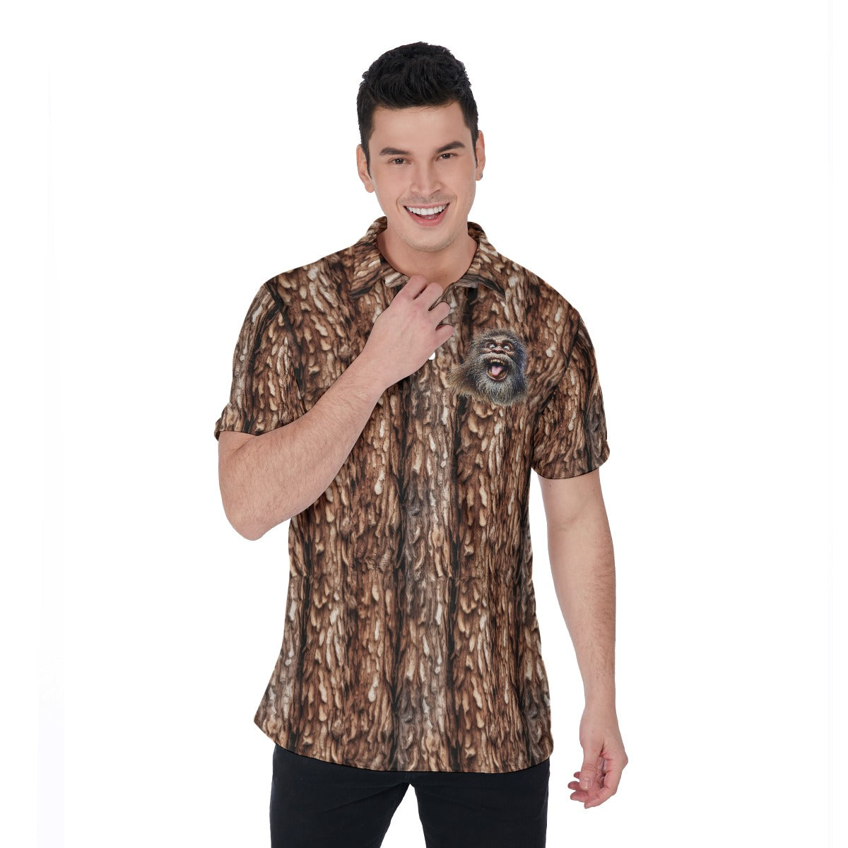 Bigfoot / Sasquatch, Men's Polo Shirt