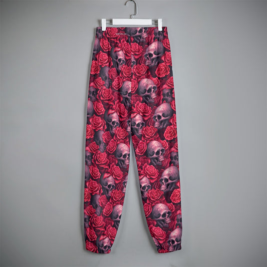 Skulls N Roses, Women’s Sweatpants, Workout Pants