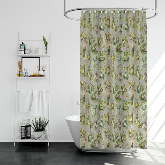 10 Animal Designs, Polyester Shower Curtain in 4 sizes