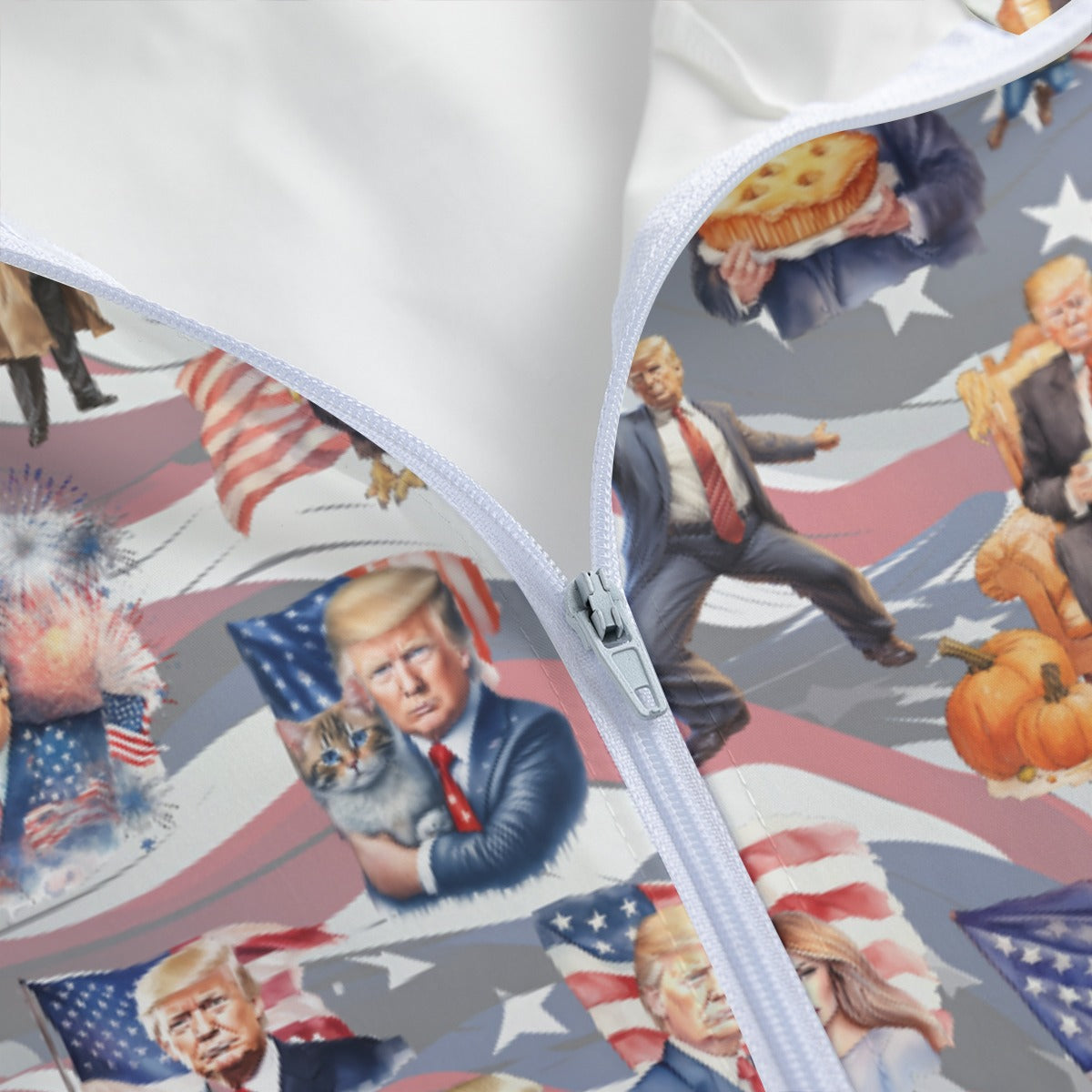 10 Donald Trump Designs, Adult Windbreaker Long Jacket