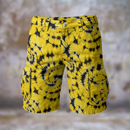 10 Tie Dye Designs, Men’s Cargo Shorts