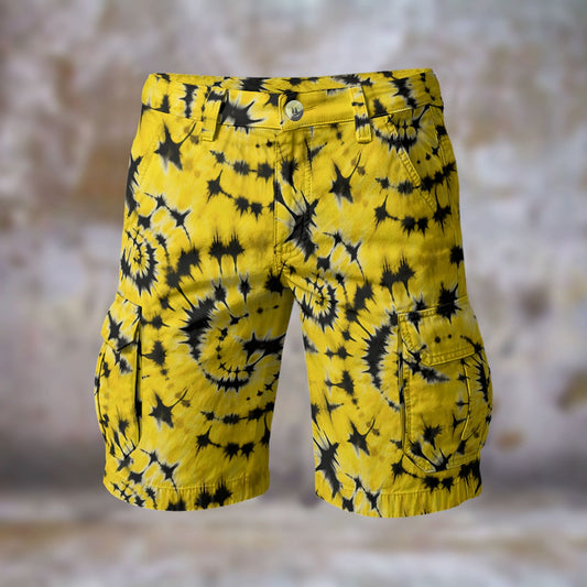 10 Tie Dye Designs, Men’s Cargo Shorts
