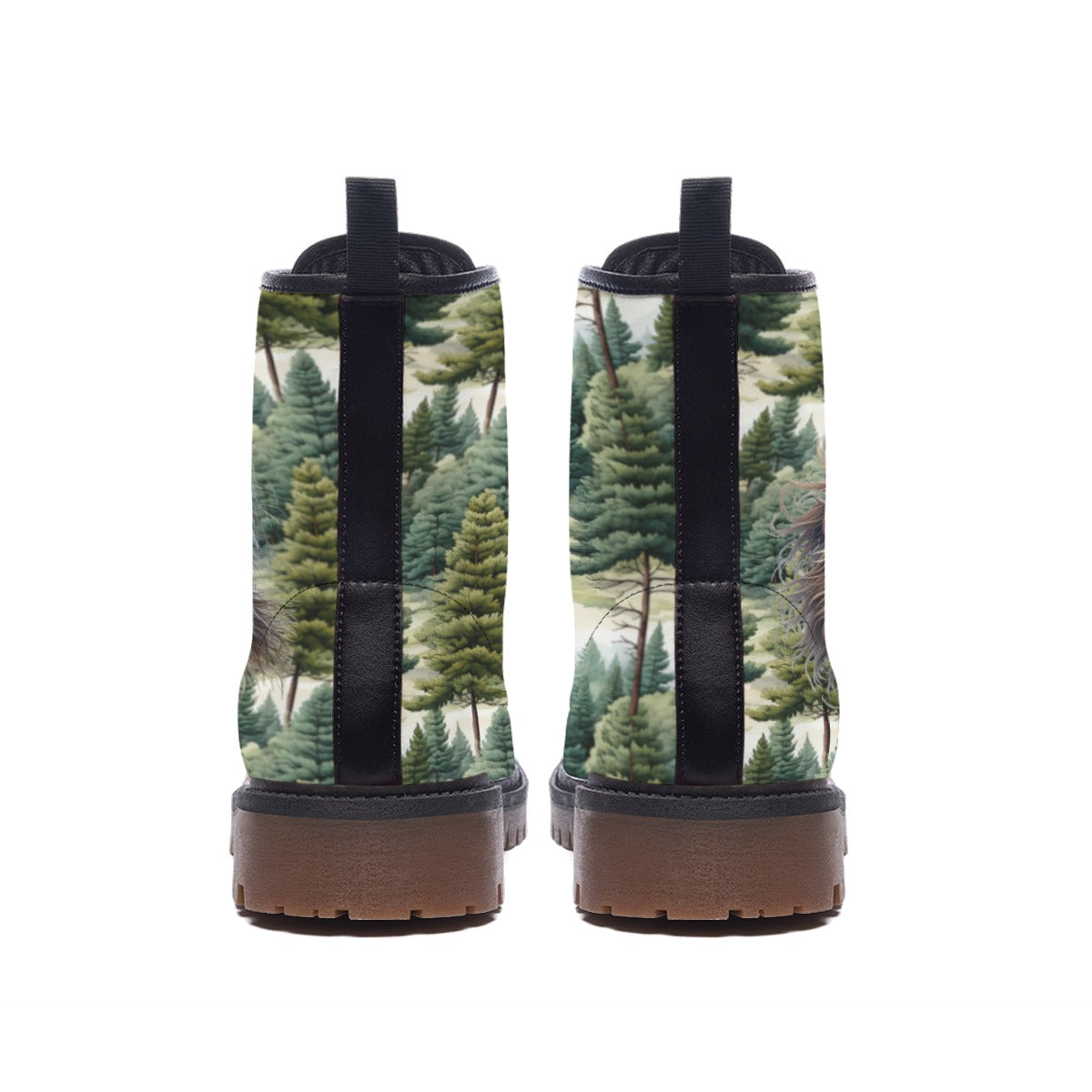 Bigfoot / Sasquatch in Woods, Men’s Martin Short Boots