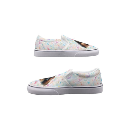 Shesquatch Bubbles, Women's Slip On Sneakers, bigfoot, sasquatch