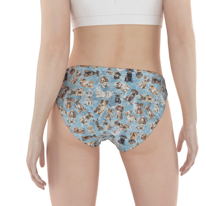 Women's Sasquatch Sized Briefs Animal Themed Underwear Comfortable, Non Shrink - Plus Sizes