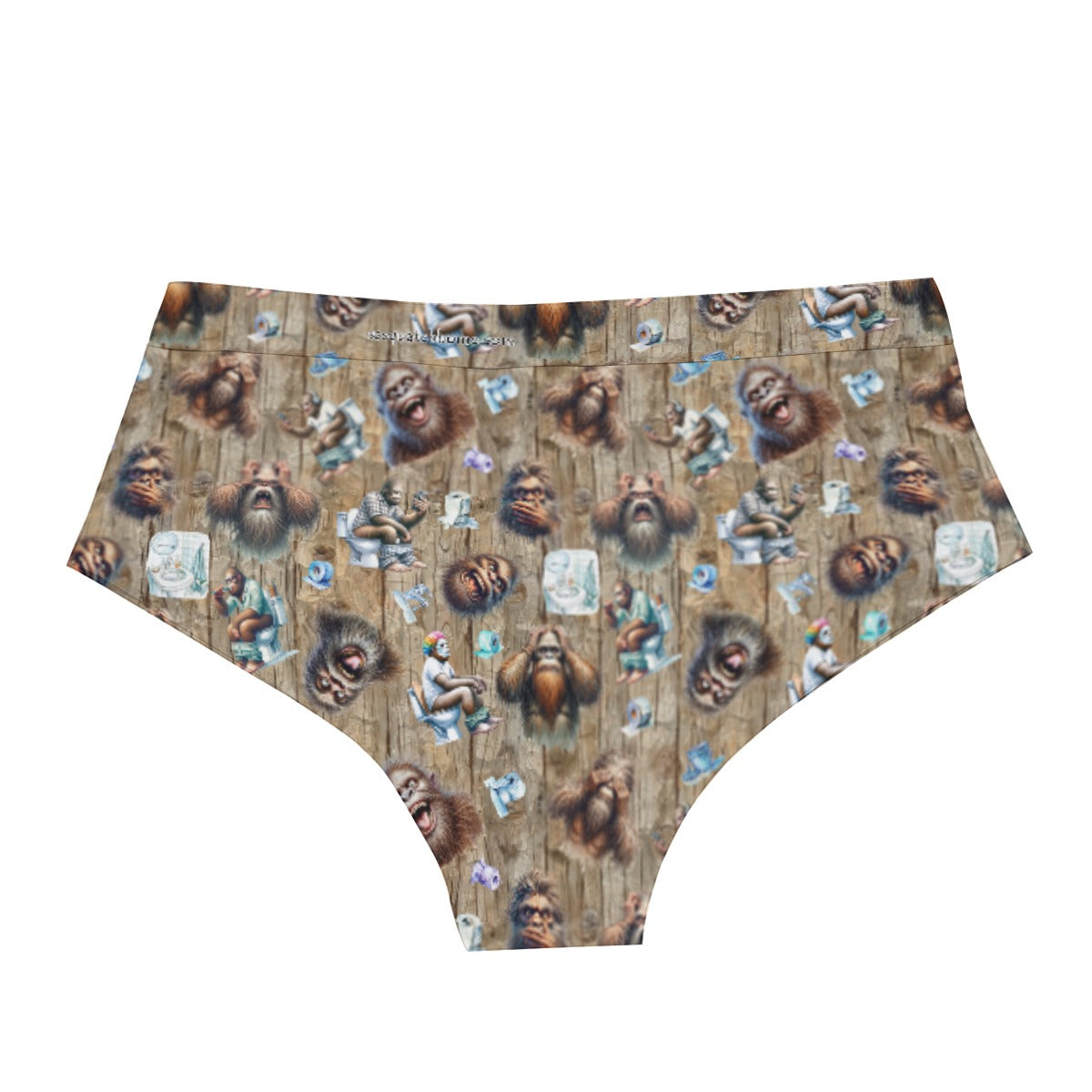 10 Bigfoot / Sasquatch Designs, Men’s Polyester Triangle, Low Rise Underwear