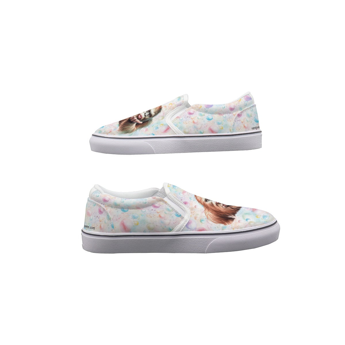 Women's Shesquatch Slip On Sneakers, Sasquatch, Bigfoot