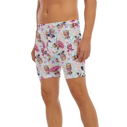 10 Donald Trump Designs, Men’s Long Boxer Briefs