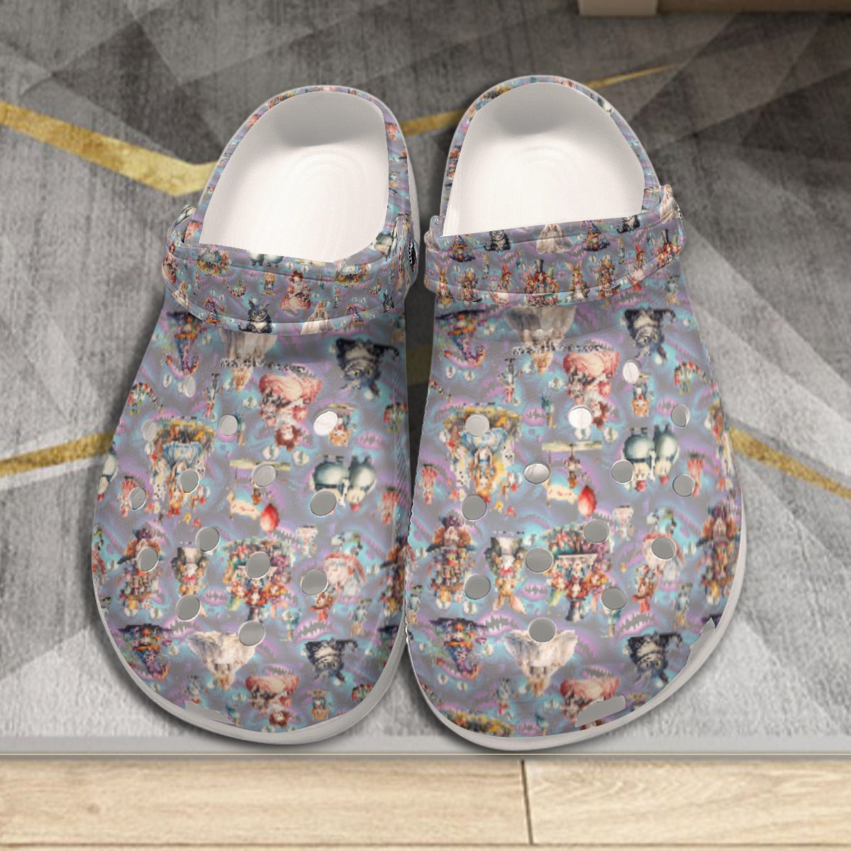 6 Fairy Designs, Women's Classic Clogs