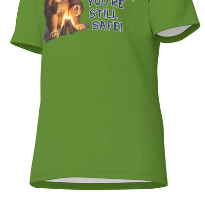 Bigfoot / Sasquatch "As long as I'm still...", Unisex Short Sleeve O-Neck Cotton T Shirt