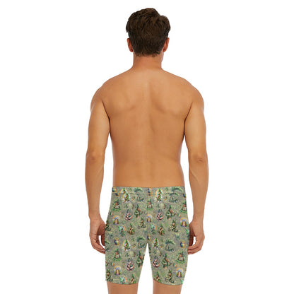 10 Bigfoot / Sasquatch Designs, Men’s Long Boxer Briefs