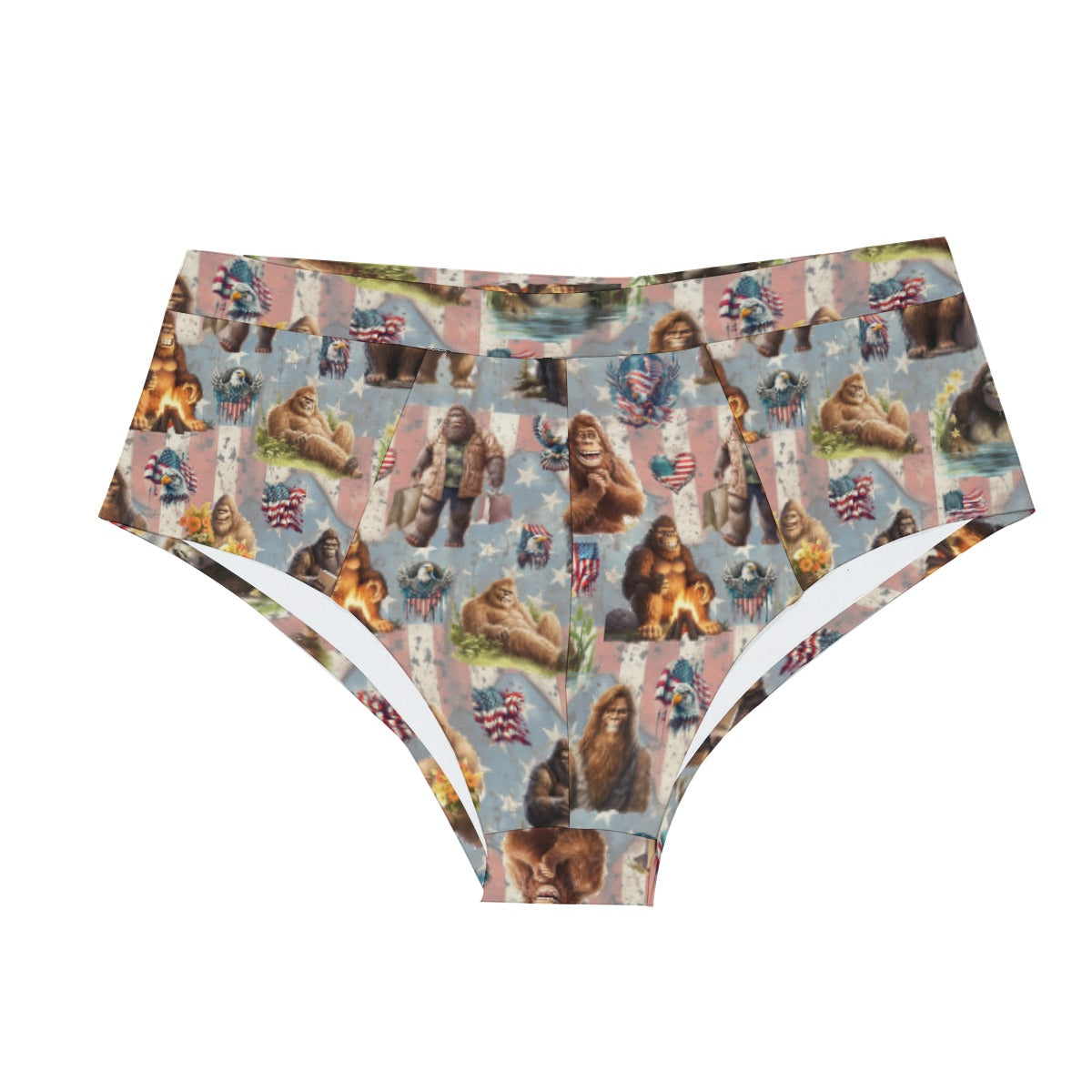 Bigfoot / Sasquatch Men’s Polyester Triangle, Low Rise Underwear