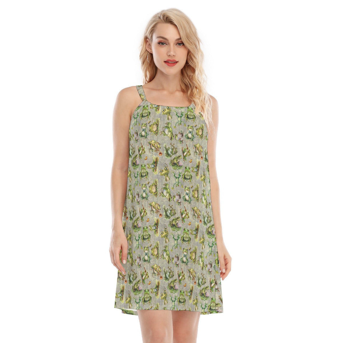 10 Animal Designs, Woman’s Sleeveless Cami Dress