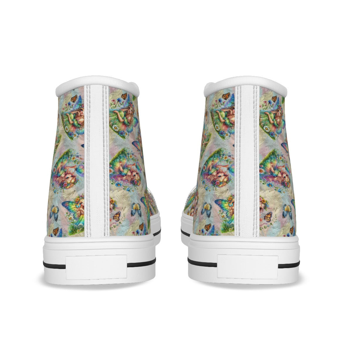 5 Fairy Designs Designs Kids Canvas Sneaker Shoes