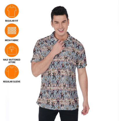 10 Donald Trump Designs, Men's Polo Shirts