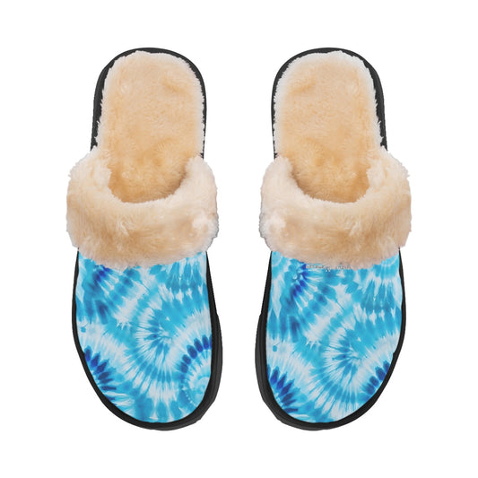 19 Tie Dye Designs, Women’s Plush, Fluffy Slippers