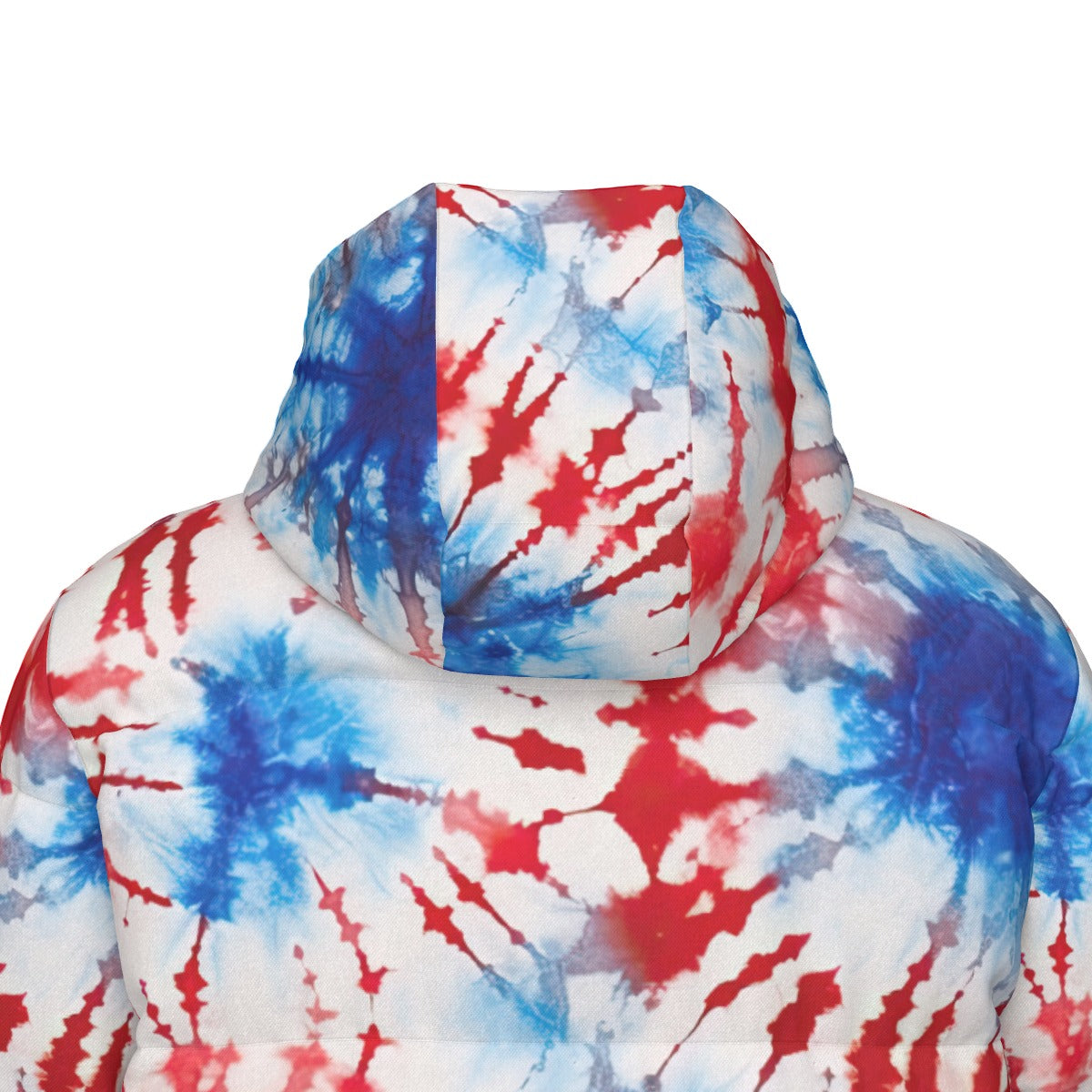 10 Tie Dye Designs, Long Down Jacket / Coat