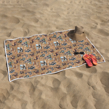 Bigfoot Sasquatch Themed Bath & Beach Towels- 8 Sizes