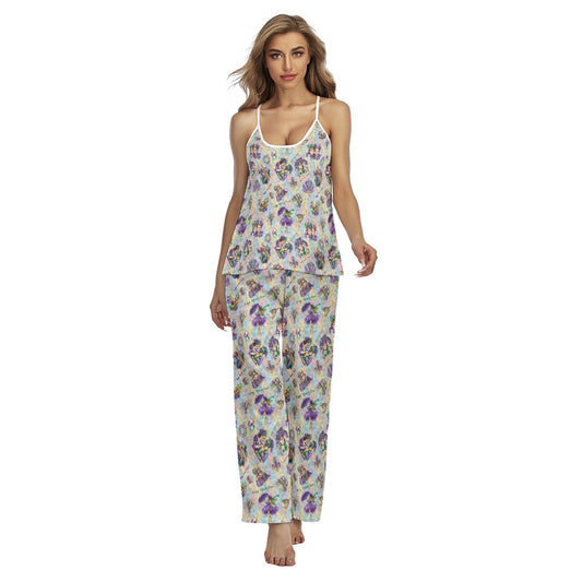 Mardi Gras Women's Cami Pajamas Set