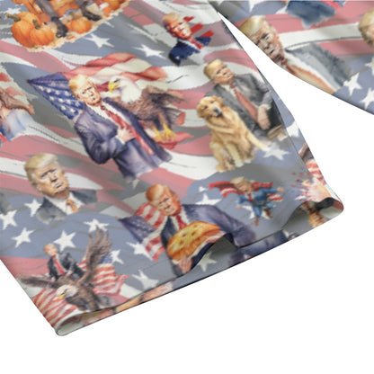 10 Donald Trump Designs, Women’s 2 Piece T Shirt Set With Short Sleeve