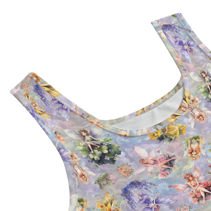 6 Fairy Designs, Women’s 2 Piece Yoga Short Set