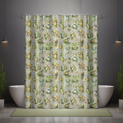 10 Animal Designs, Polyester Shower Curtain in 4 sizes