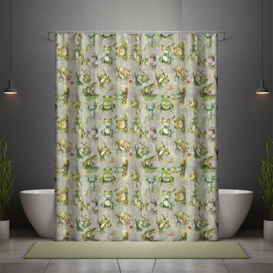 10 Animal Designs, Polyester Shower Curtain in 4 sizes