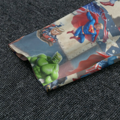 10 Donald Trump Designs, Men’s Raglan Sleeve Pajamas with Wide Ankles