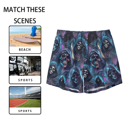 Grim Reaper, Men’s Sports, Pocketed Shorts