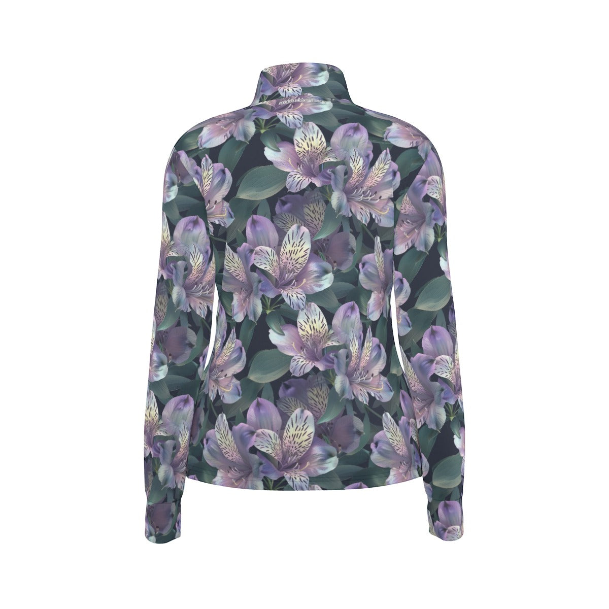 10 Flower Designs, Women’s Long Sleeve Thumbhole Jacket