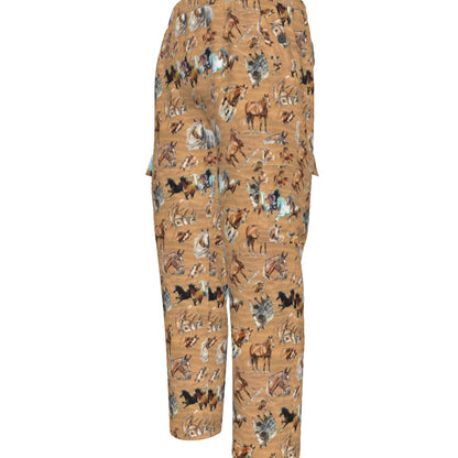 10 Animal Designs, Men’s Cargo Pants w/ Pockets