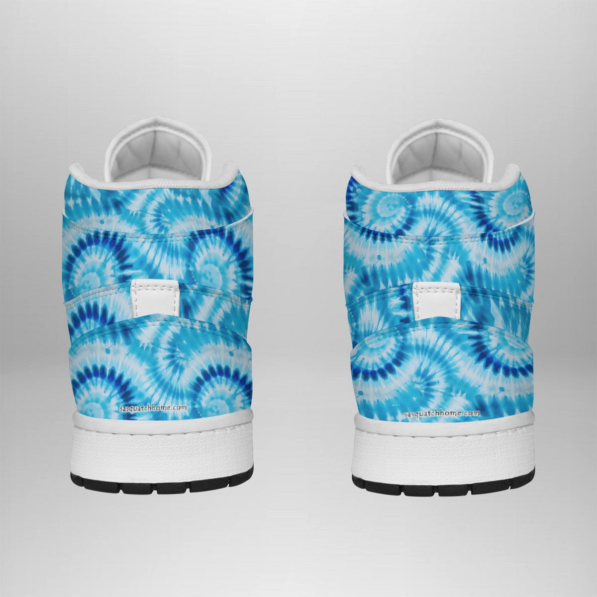 Tie-Dye Men's Synthetic Leather Stitching Shoes