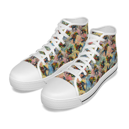 16 Bigfoot Designs, Sasquatch Kids Canvas Sneaker, Tennis Shoes
