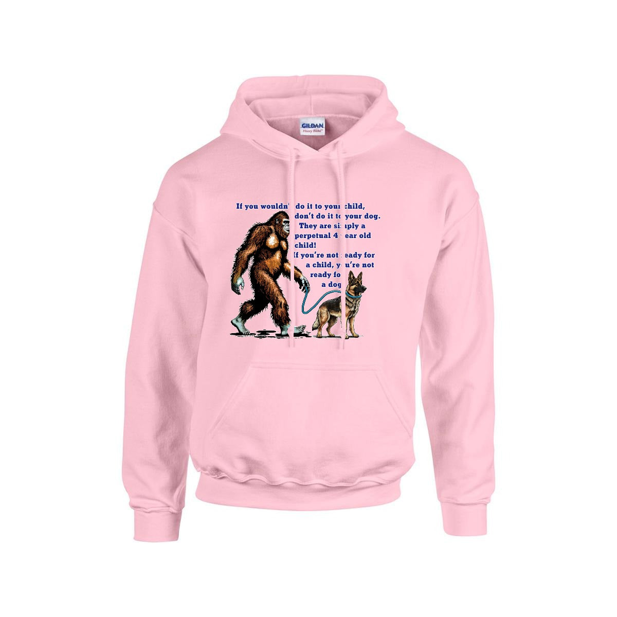 Sasquatch, Bigfoot Design, Gildan 18500 Poly-Cotton Hoodie