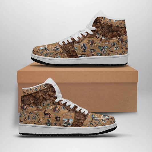 Sasquatch Men's Synthetic Leather Stitching Shoes