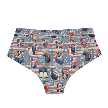10 Donald Trump Designs, Men’s Polyester Triangle, Low Rise Underwear